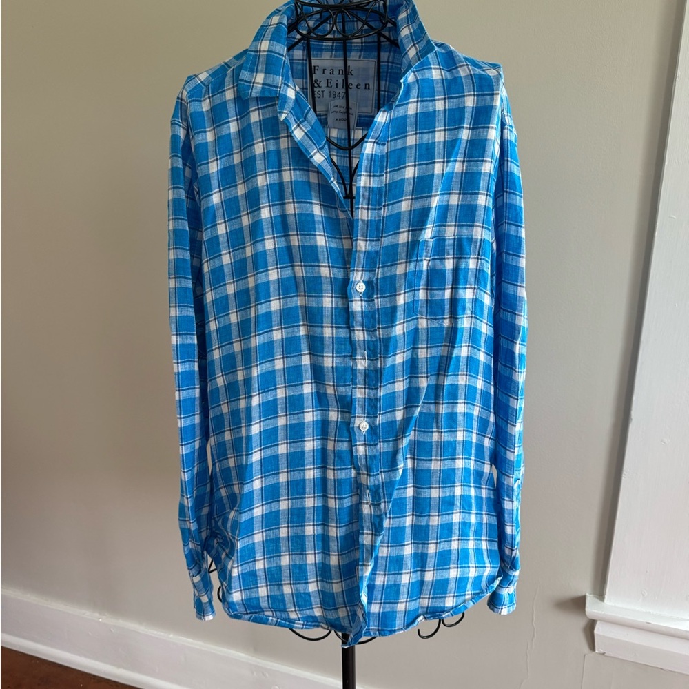 Frank & Eileen Linen Button Down Shirt